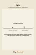 Real diagram from the Kale grow guide